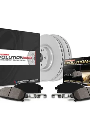 Power Stop 22-24 Jeep Grand Cherokee Front Z17 Coated Brake Kit Clearance