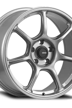Secure Checkout Konig Ultragram 18x8.5 5x112 ET42 Titanium Metallic Knurled Bead