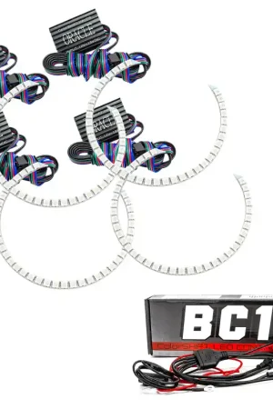 Viral Oracle Jeep Grand Cherokee 11-13 Halo Kit - ColorSHIFT w/ BC1 Controller