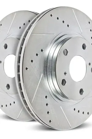 Power Stop 19-20 Subaru Ascent Rear Evolution Drilled & Slotted Rotor - Pair Place Order