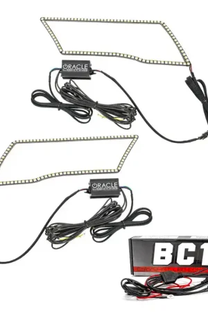 Mega Sale Oracle 09-18 Dodge Ram Switchback Quad Headlight Halo Kit - RGB+A + w/ BC1 Controller