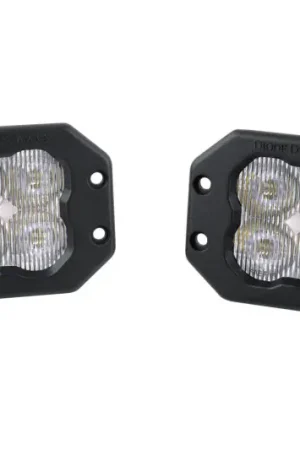Handmade Diode Dynamics SS3 Sport ABL - White SAE Fog Flush (Pair)