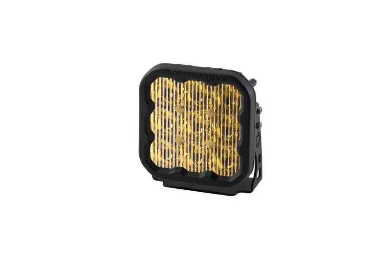 New Arrival Diode Dynamics SS5 LED Pod Pro - Yellow Driving (Single)