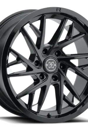 Fresh Stock Method Raised MR801 22x9 / 6x135 BP / 20mm Offset / 87mm Bore - Gloss Black Milled Wheel