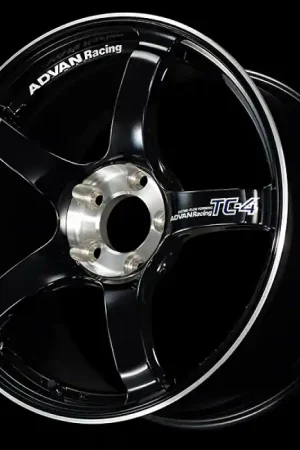 Best Price Advan TC-4 SE 18x8.0 / +47 Offset / 5x100 / 63mm Bore / Racing Gloss Black and Diamond Cut
