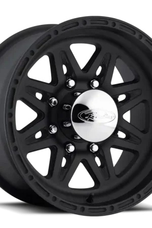 Free Returns Raceline 892 Renegade 16x8in / 8x165.1 BP / 0mm Offset / 130.81mm Bore - Satin Black Wheel