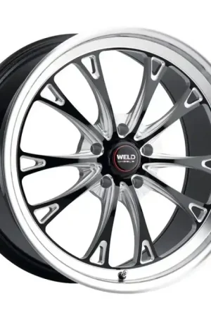 Weld S157 Belmont Drag 15x10 / 5x114.3 / ET48 / 7.38 BS / Gloss Black MIL Dia 78.1 Top Rated