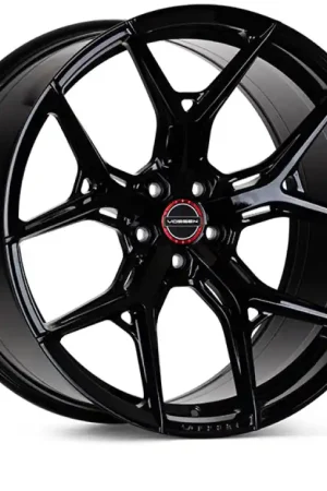 Vossen HF-5 20x10 / 5x112 / ET50 / Deep Face / 66.5 - Gloss Black Wheel Sale