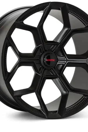 Vossen x Novitec NL5-5L 21x9.5in - 5x112 BP - ET30 - Satin Black Lamborghini Revuelto Front Wheel Luxury