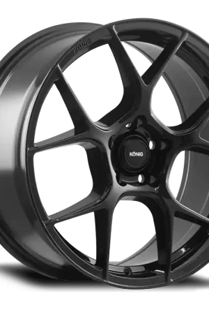 Konig Diverge 16X7.5 5X100 ET40 Gloss Black Fan Favorite