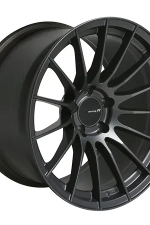 Enkei RS05-RR 18x9.5 35mm ET 5x114.3 75.0 Bore Sparkle Silver Wheel Express Delivery