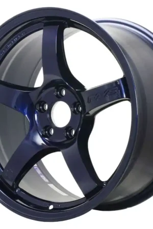 Gram Lights 57CR 18x10.5 +22 5x114.3 Eternal Blue Pearl Wheel Affordable