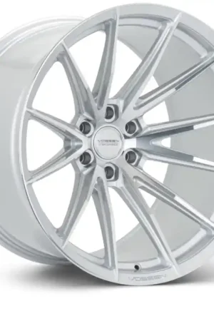 Instant Buy Vossen HFX-2 22X12 - 6X139.7 - ET-44 - ULTRA DEEP - 106.1 - SP - Silver Polished