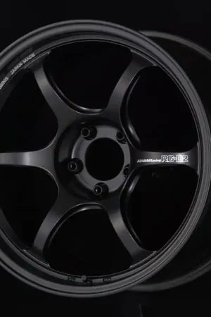 Clearance Advan RG-D2 18x9.5 +12 5x114.3 Semi Gloss Black Wheel
