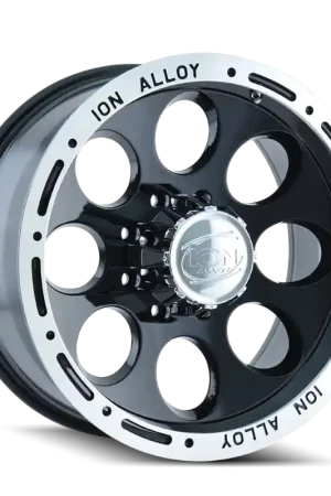 Fan Favorite ION Type 174 16x8 / 5x114.3 BP / -5mm Offset / 83.82mm Hub Black/Machined Wheel