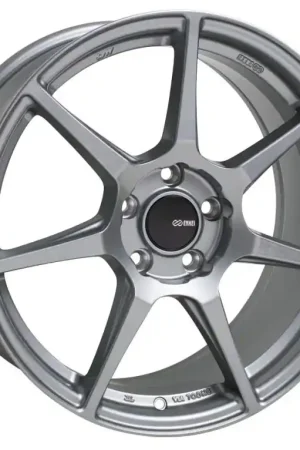 Enkei TFR 18x8.5 5x100 45mm Offset 72.6 Bore Diameter Storm Gray Wheel Today Only