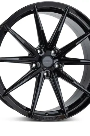 Money Back Guarantee Vossen HFX-2 22x9 / 5x114.3 / ET32 / Flat Face / 73.1 - Gloss Black Wheel