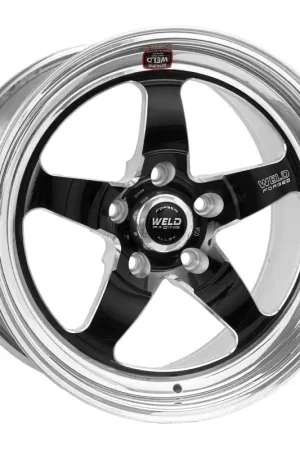 No Minimum Order Weld S71 18x10 / 5x4.75 BP / 5.1in. BS Black Wheel (High Pad) - Non-Beadlock