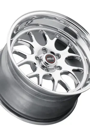 Brand New Weld S77 17x9.5 RT-S HD 17x9.5 / 6x5.5 BP / 5.7in. BS Polished Wheel - Non-Beadlock