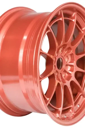 Enkei NT03+M 18x9.5 5x114.3 40mm Offset 72.6mm Bore Orange Wheel Final Sale