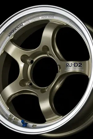 Advan RG-D2 15x8.0 / +28 Offset / 4x100 / 63mm Bore / Machining and Champagne Gold Special Discount