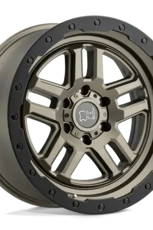BRBTW 18X9.5 6X5.5 M-BRNZ-BLK-LP -18MM Clearance