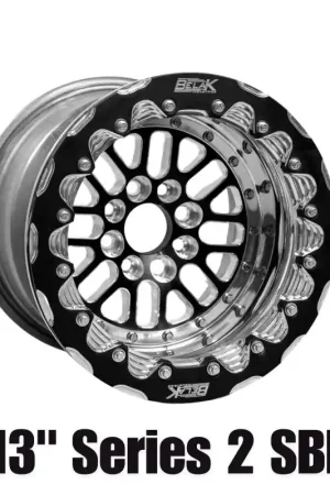 Wholesale Belak 13x11 / 5in BS / 4x100 BP / High Pad / Series 2 Wheel - Double Beadlock