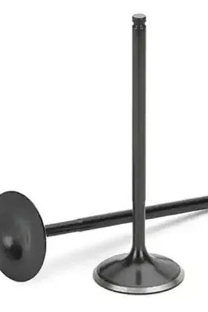 Certified Supertech Honda/Acura K20/K24 Black Nitrided Intake Valve - +1mm Oversize - Set of 8