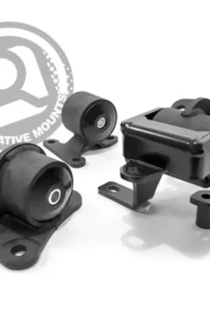 Big Sale Innovative 97-01 Honda Prelude H/F Series Black Replacement Steel Mounts 75A Bushings