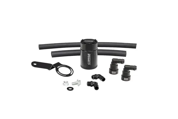 Corsa Performance 2015-2017 Ford Mustang 3 oz. Aluminum Oil Catch Can W/ Mounting Bracket Time-Limited