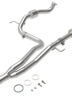 aFe Power Twisted Steel Y-Pipe w/ Cat SS 16-20 Toyota Tacoma V6 3.5L (4WD Only) Factory Price