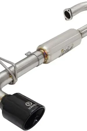 Brand New aFe Takeda 11-16 Scion TC 2.5L 2 1/4-2 1/2in Stainless Steel Axle-Back Exhaust w/Black Tip