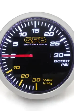 Certified GFB 52mm Boost Gauge 30psi