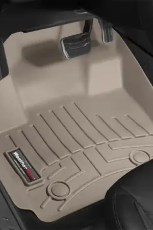 WeatherTech 11+ Ford F250/F350/F450/F550 Front FloorLiner - Tan Viral