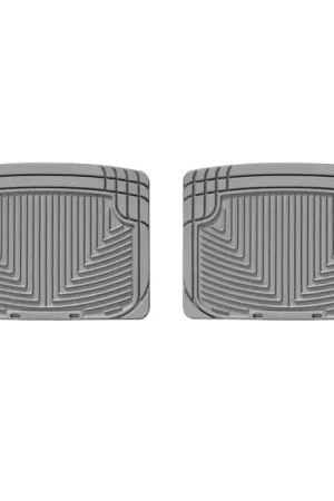 WeatherTech 03-06 Lincoln Navigator/Navigator L Rear Rubber Mats - Grey Seasonal Sale