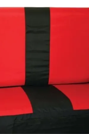 Rampage 1997-2002 Jeep Wrangler(TJ) Comfort Combo Seat Covers - Black/Grey Buy Online