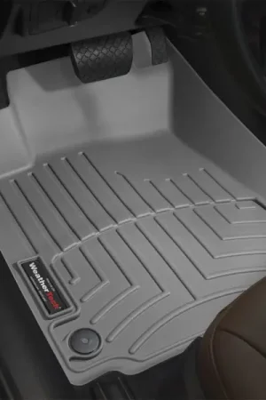 WeatherTech 08+ Nissan Armada Front FloorLiner - Grey Handmade
