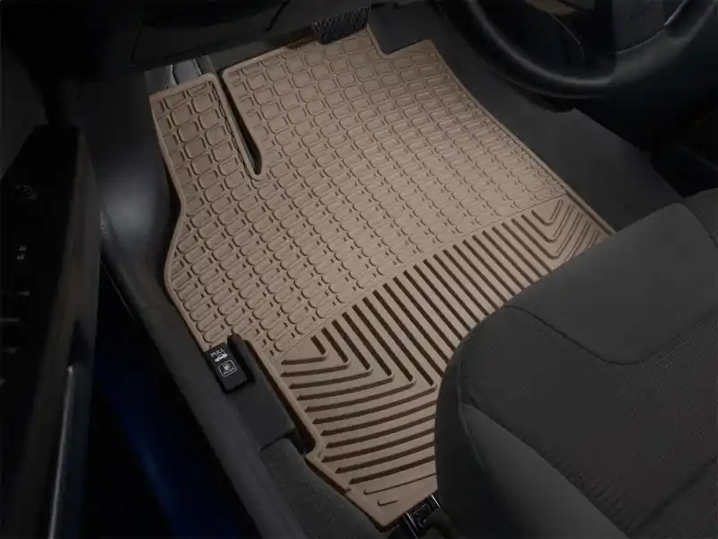 Limited Time WeatherTech 14+ Jeep Cherokee Front Rubber Mats - Tan