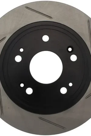 StopTech Power Slot 09-10 Acura TSX / 08-10 Honda Accord Rear Left Slotted Rotor Mega Sale