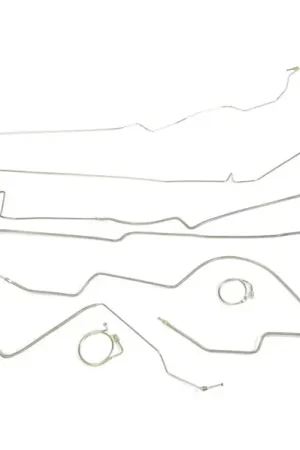 Omix Full Brake Line Set 6 Piece 87-95 Jeep Wrangler Free Shipping