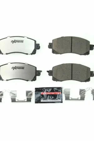Next Day Delivery Power Stop 18-19 Subaru Crosstrek Front Z26 Extreme Street Brake Pads w/Hardware