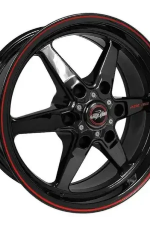 Best Choice Race Star 93 Truck Star 17x9.50 6x5.50bc 6.125bs Gloss Black Wheel