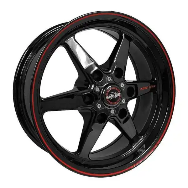 Best Choice Race Star 93 Truck Star 17x9.50 6x5.50bc 6.125bs Gloss Black Wheel