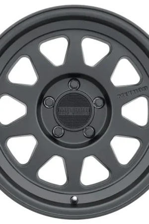 Certified Method MR316 17x8.5 0mm Offset 5x5 71.5mm CB Matte Black Wheel