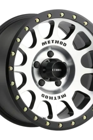 Best Seller Method MR305 NV 17x8.5 0mm Offset 5x5 94mm CB Machined/Black Street Loc Wheel