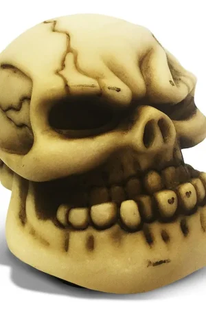 SAAS SGKS05C Skull Gear Knob Cream Large Final Sale