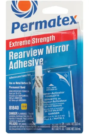 Special Discount Permatex Extreme Strength Rearview Mirror Adhesive 2 Part Kit - 81840 - PX81840