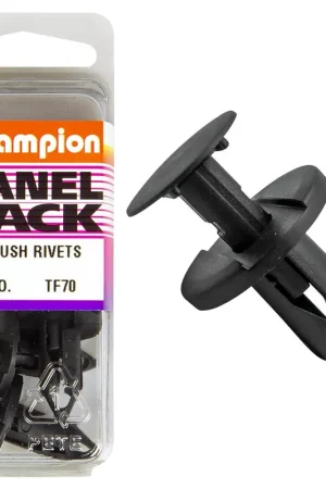 Handmade Champion Fasteners Push Rivets (20mm Head, 20mm Length, to Suit 8mm Hole) - Pack of 3 - TF70