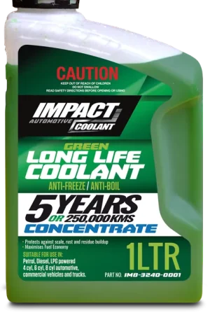 New Arrival Impact Coolant Green Long Life Concentrate 1L IM8-3240-0001