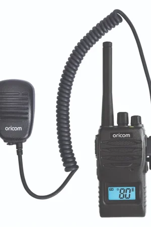 Oricom UHF5400BK-SPK 5 Watt Handheld UHF CB Radio with Speaker Microphone Discount